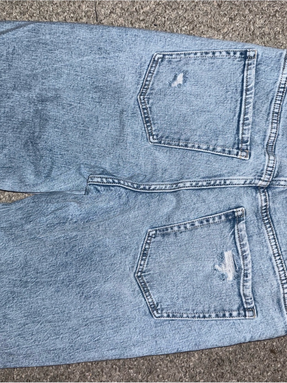 BKE buckle Light Wash High-Rise Straight Leg Jeans - Light Blue - Picture 11 of 14
